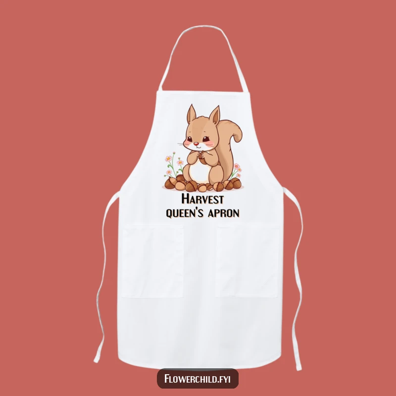 Funny Squirrel Apron: Get Cooking with Woodland Humour