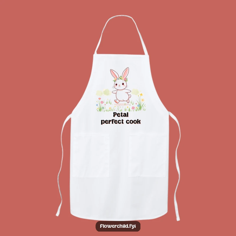 Funny Bunny Baker's Apron: Bake Sweet Treats with a Smile