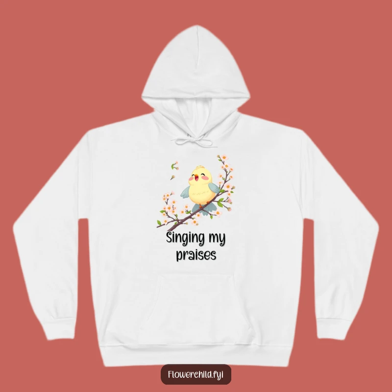 Cozy Funny Bird Hoodie: Joyful Melodies for Chilly Days