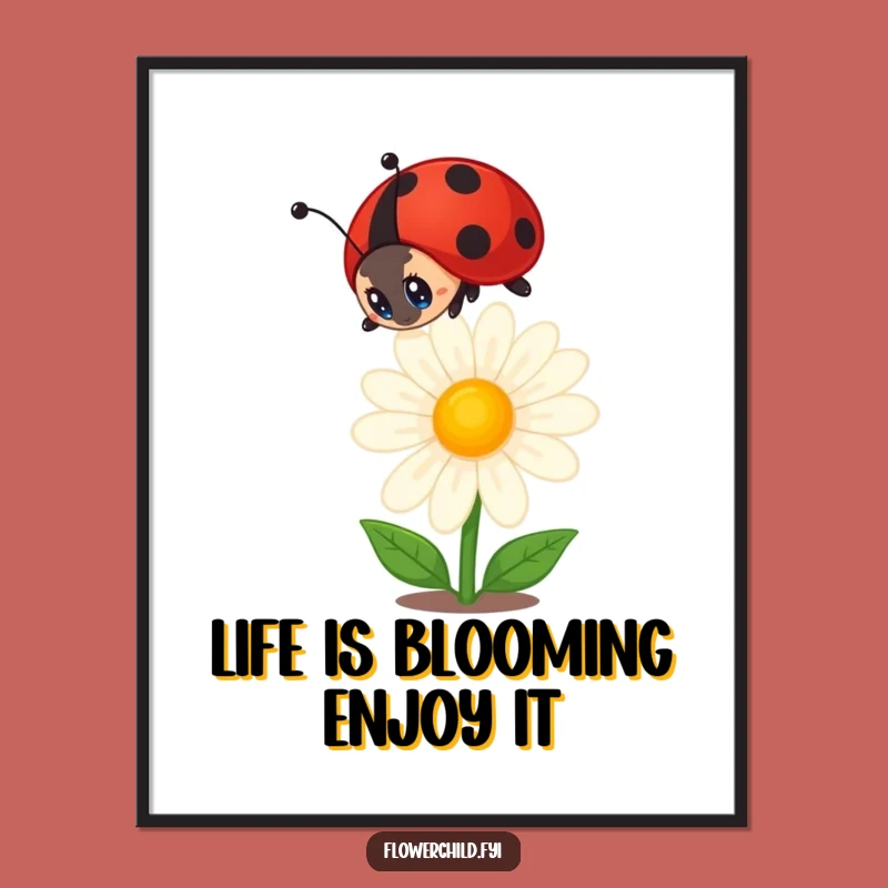 Free Printable Ladybug Wall Art: Funny Downloadable Decor for Nature Lovers' Homes