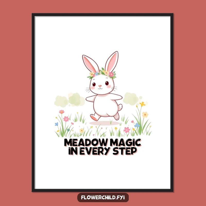 Free Printable Bunny Wall Art - Cheerful & Funny Downloadable Decor
