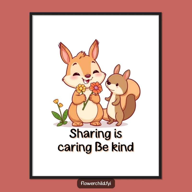 Free Printable Squirrel Wall Art: Funny Downloadable Decor for Cozy Homes