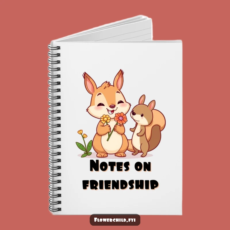 Funny Squirrel Notebook: Jovial Notes, Perfect Funny Gift Journal