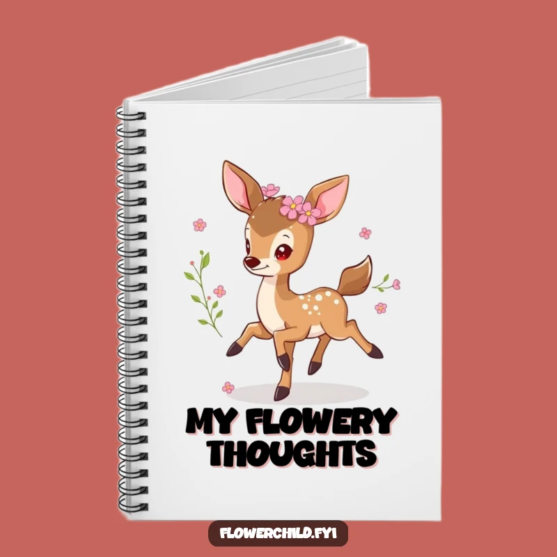 Funny Prancing Deer Notebook: Jot Down Whimsical Thoughts with This Hilarious Journal
