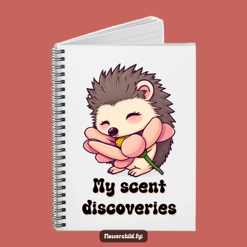 Funny Hedgehog Notebook: Journal Your Curious Discoveries
