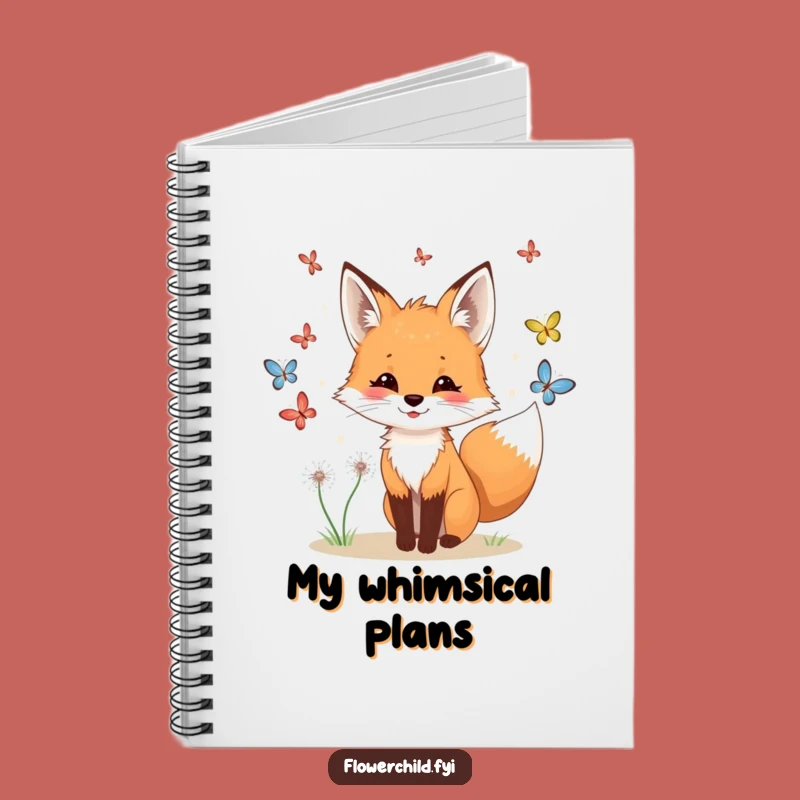 Funny Fox Meadow Notebook: Capture Your Wildest Ideas