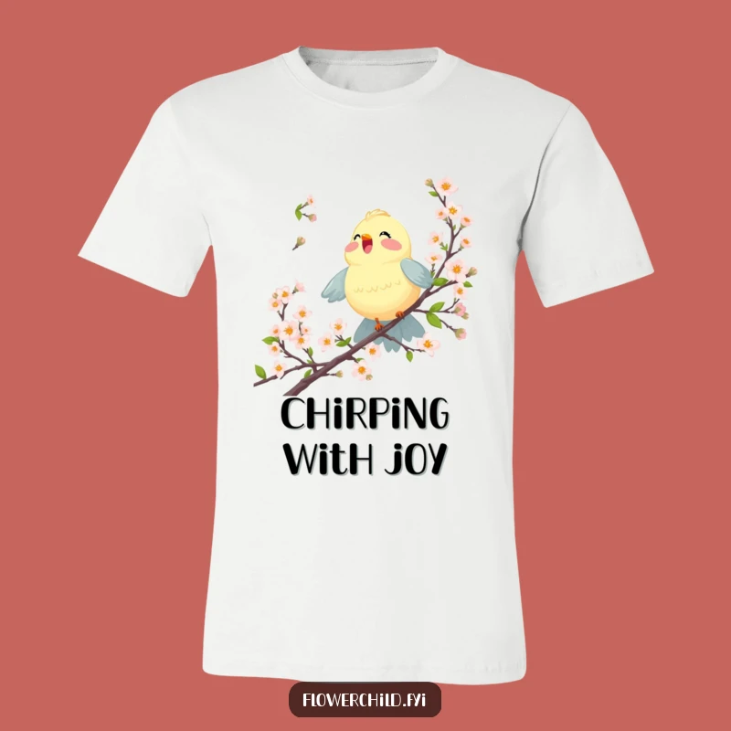 Funny Joyful Bird T-Shirt: Sing Sweet Melodies Funny Gift