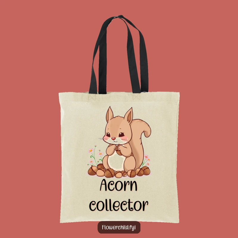 Funny Squirrel Tote Bag: Carry Your Treasures with Humorous Style