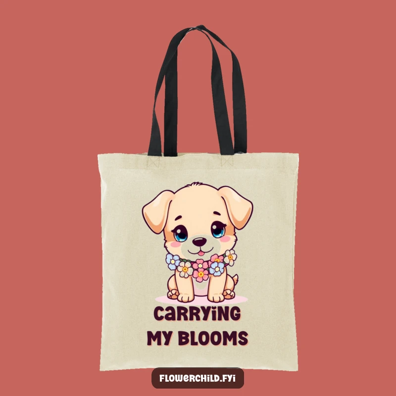Funny Puppy Tote Bag: Carry Your Adorable Mischief