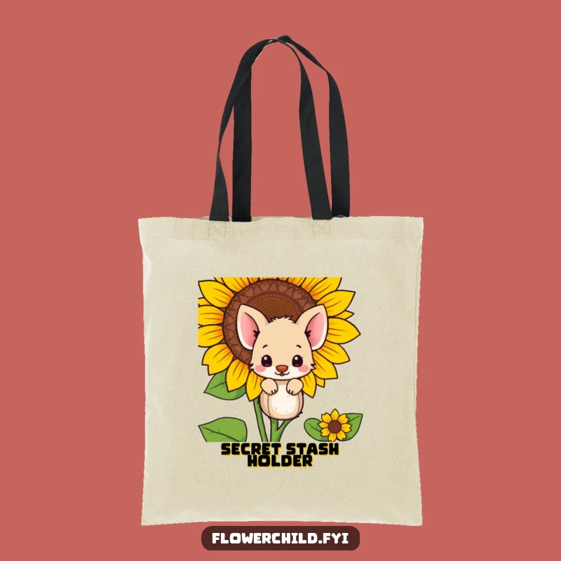 Funny Shy Animal Tote Bag: Carry Your Sunshine Discreetly